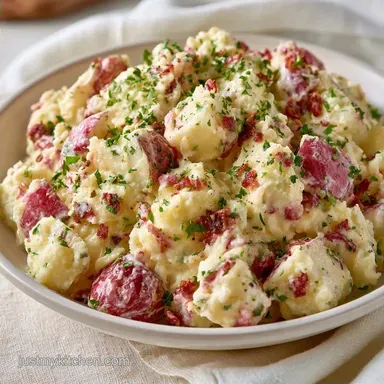 Easy Potato Salad with Red Potatoes