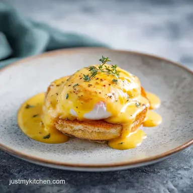 Eggs Napoleon with Hollandaise Sauce for 4