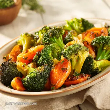 Flavorful Roasted Broccoli and Carrots in 35 Min