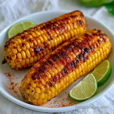 Grilled Corn on Cob in 20 Minutes