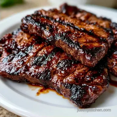 Grilled Skirt Steak in 25 Minutes