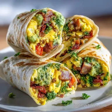 Healthy Breakfast Burritos Freezer Friendly Meal Prep