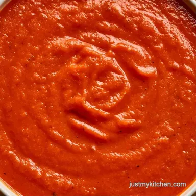 High Protein Tomato Soup in 30 Minutes Recipe Card