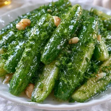 Homemade Pickles with White Vinegar Recipe Card