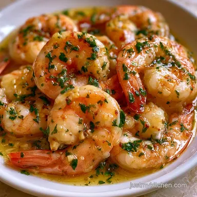 Shrimp Scampi Sauce in 15 Minutes Recipe Card