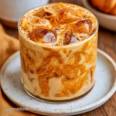 Iced Pumpkin Coffee in 5 Minutes Recipe Card