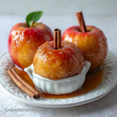 Cinnamon Apples in 20 Minutes: Tender & Spiced Recipe Card