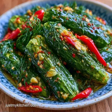 Kosher Dill Pickle Recipe in 40 Minutes