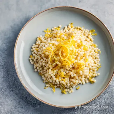 Lemon Parmesan Couscous in 23 Minutes