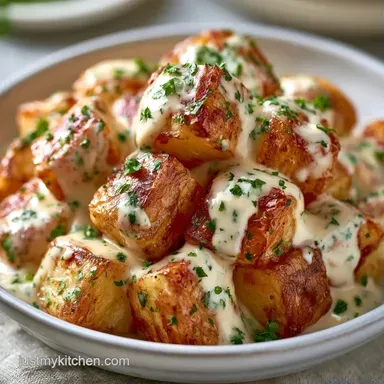 Loaded Potato Salad with Bacon Recipe Card