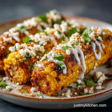 Mexican Street Corn Recipe in 15 Minutes Recipe Card
