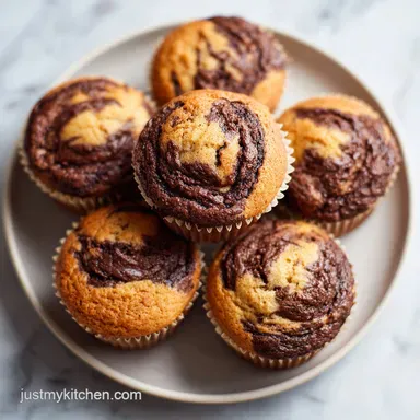 Nutella Banana Muffins: Moist Swirl Muffin Recipe in 30 Minutes