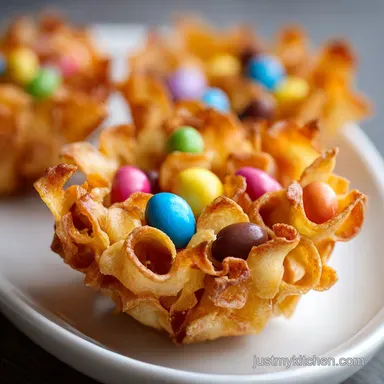 Peanut Butter Haystacks: Crispy Texture Recipe Card