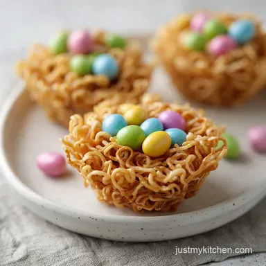 Peanut Butter Haystacks: Crispy Texture