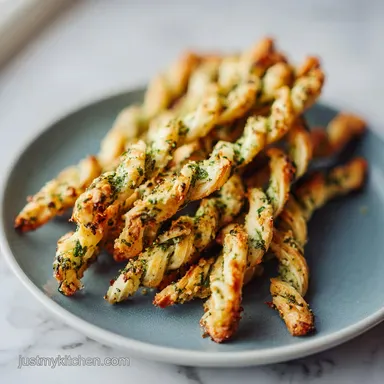 Pesto Parmesan Cheese Straws in 25 Minutes Recipe Card