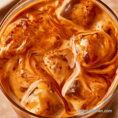 Pumpkin Cream Iced Coffee in 10 Minutes Recipe Card