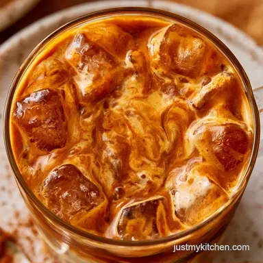 Pumpkin Cream Iced Coffee in 10 Minutes