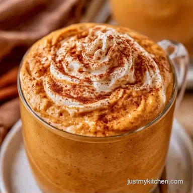 Pumpkin Spice Frappuccino in 13 Minutes Recipe Card