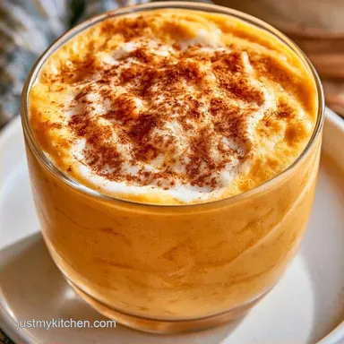 Pumpkin Spice Latte Smoothie in 5 Min
