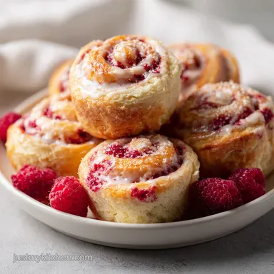 Raspberry Sweet Rolls for 12 Servings