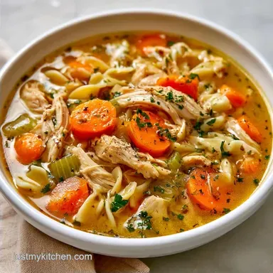 Rotisserie Chicken Noodle Soup (45 Min)