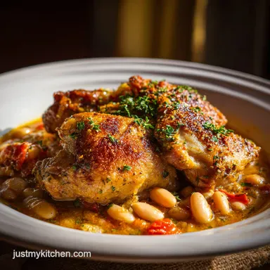 Chicken Cassoulet with White Beans for 6 Servings