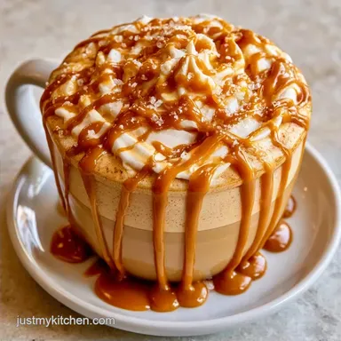 Salted Caramel Latte in 10 Minutes