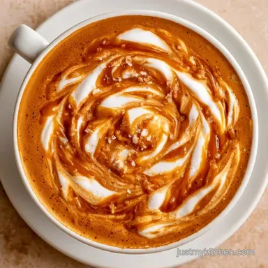 Salted Caramel Mocha Latte in 10 Minutes Recipe Card