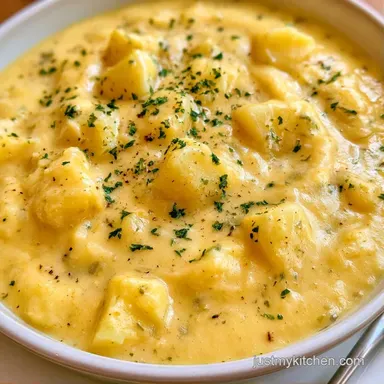 Simple Crockpot Potato Soup: Creamy Recipe Card