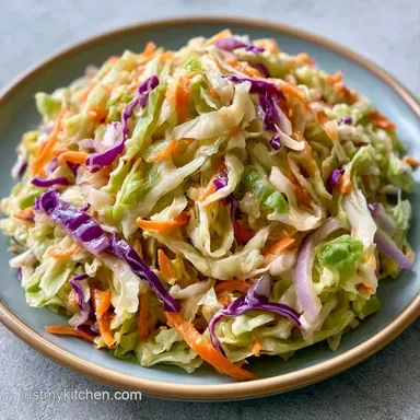 Summer Slaw for 6 Servings Recipe Card