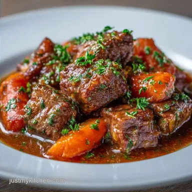 Slow Cooker Beef Casserole for 6