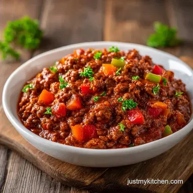 Slow Cooker Beef Chili for 8 Servings