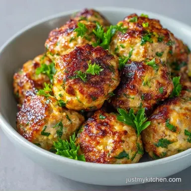 Slow Cooker Beef Meatballs with Parmesan