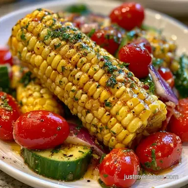 Summer Sweet Corn Salad in 25 Minutes