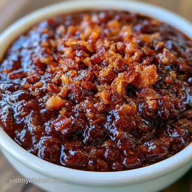 Sweet Baked Beans with Bacon