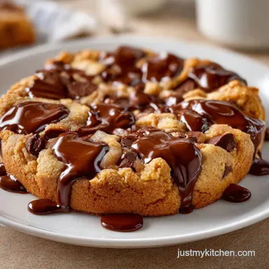 The Best Cookie Cake in 40 Minutes