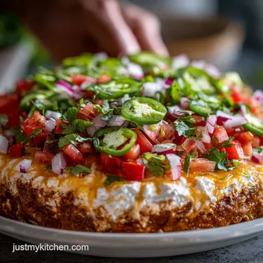 Ultimate 7 Layer Taco Dip: Make-Ahead Party-Ready Recipe Card