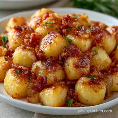 German Potato Salad with Bacon
