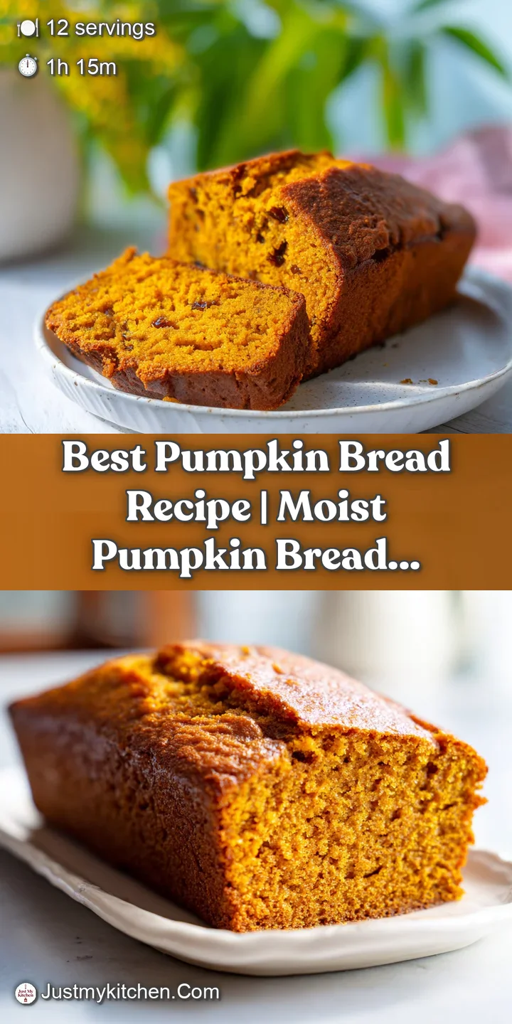 Close-up of a tender pumpkin bread crumb, highlighting warm orange hues and visible cinnamon speckles.