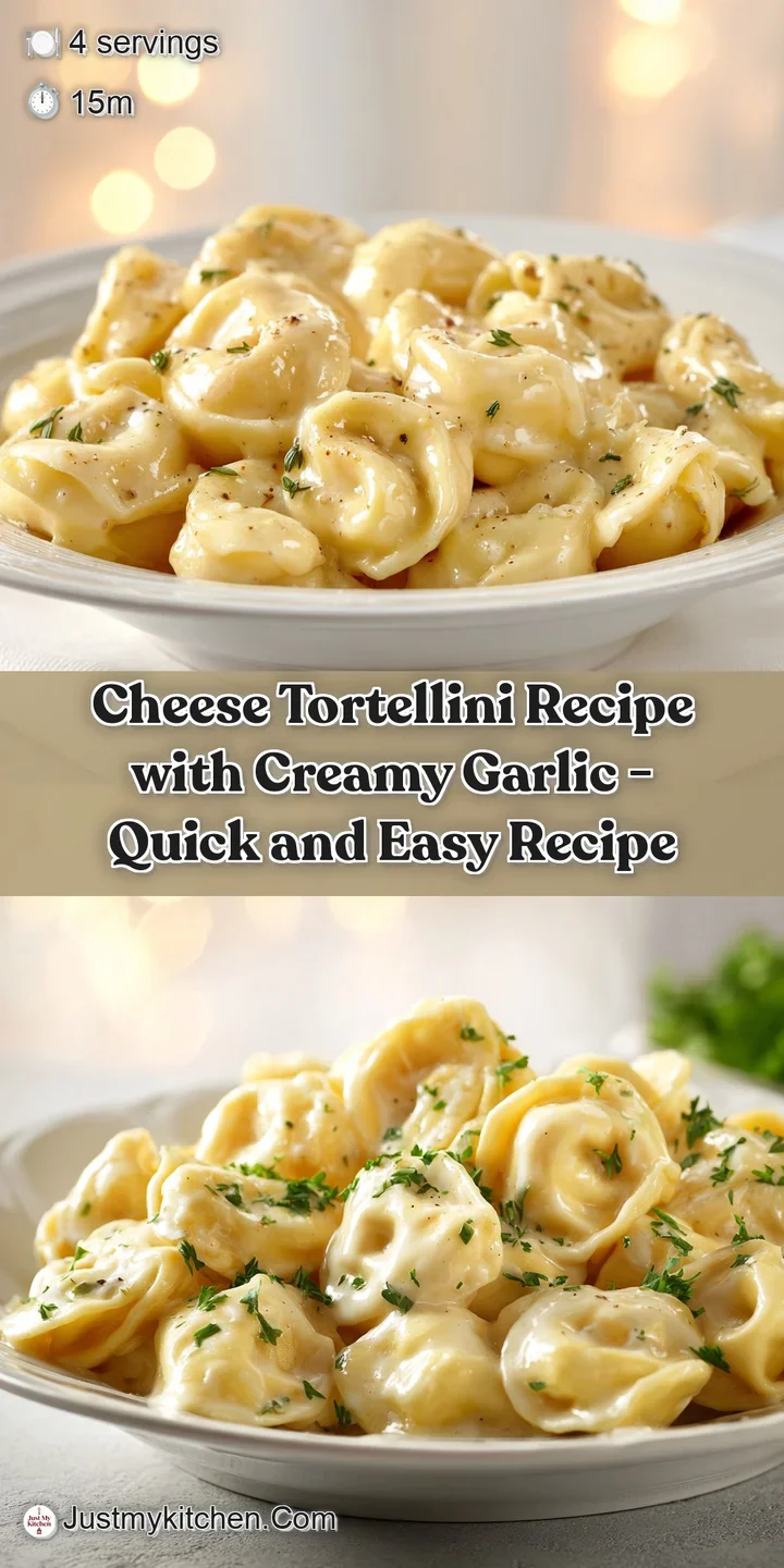 Macro shot of soft pasta rings coated in glossy white sauce with melted cheese and finely chopped green herbs.