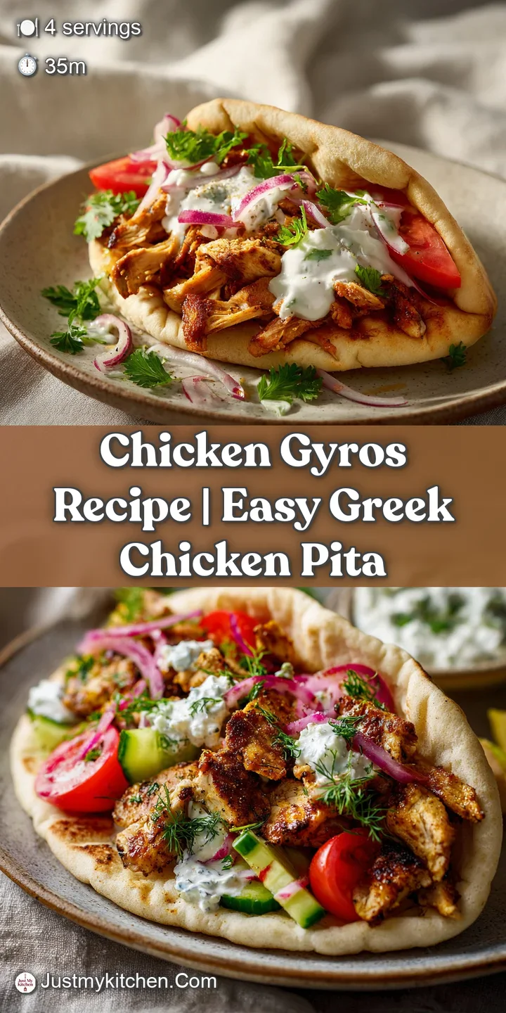 Close-up shot of a chicken gyro: tender chicken, crisp vegetables, and a generous swirl of creamy white tzatziki sauce.