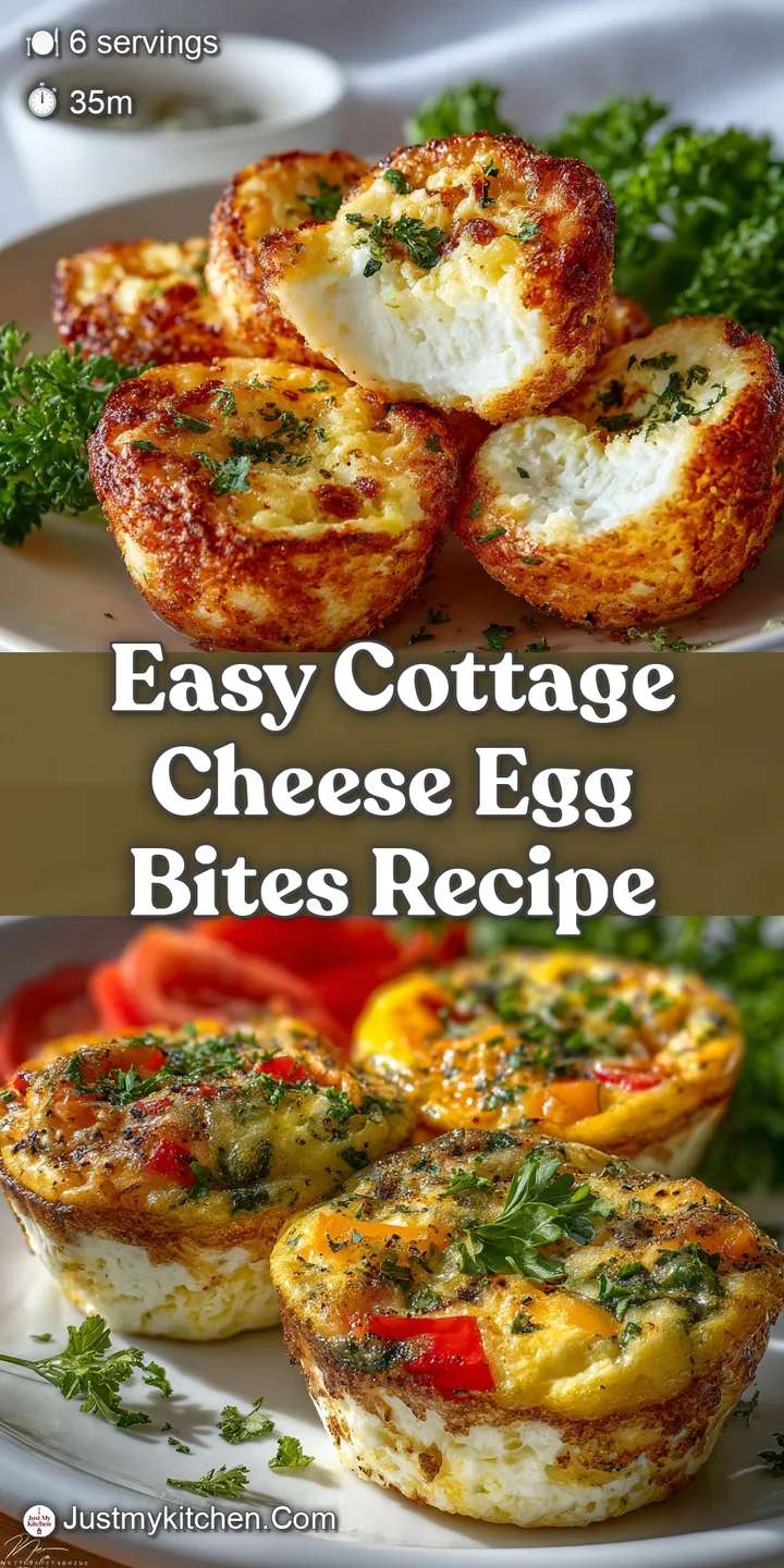 Close-up of an egg bite, highlighting the golden-brown baked crust, soft interior texture, and flecks of green herbs.