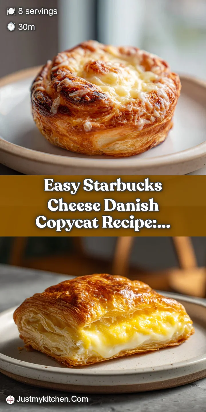 Close-up view of a cheese danish oozing with a rich, smooth filling, showcasing the pastry's golden, buttery layers and te...