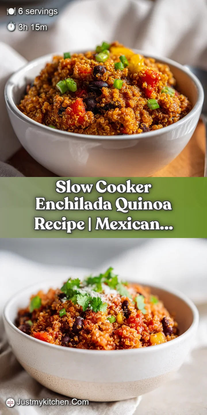 Close-up of cheesy quinoa, highlighting the melty texture and colorful mix of peppers and spices, hints of steam rising.