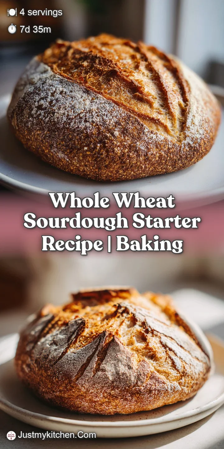 Close-up of whole wheat sourdough revealing the irregular, airy texture and slightly tangy aroma, perfect for slicing, del...