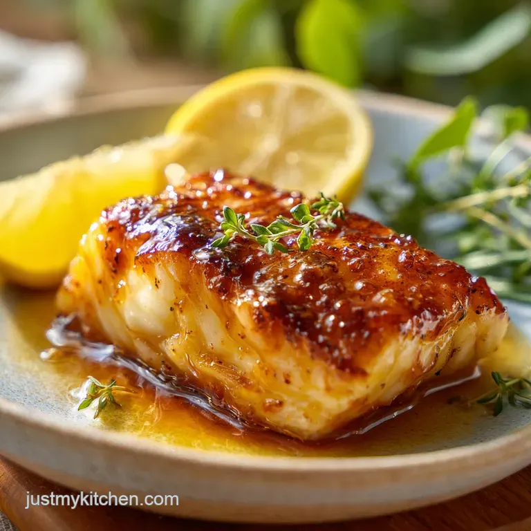 Amazing 5 Minute Baked Honey Marinade Cod