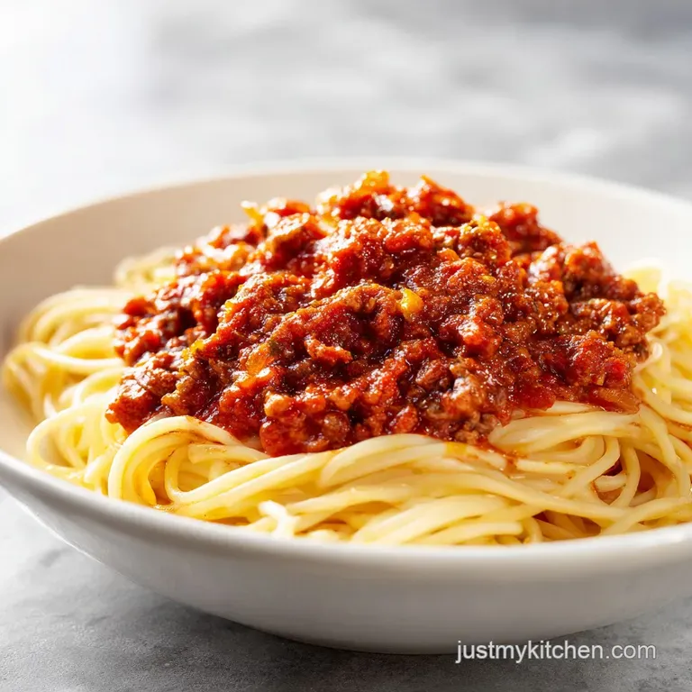 Authentic Italian Spaghetti Sauce: Slow-Cooked and Meaty