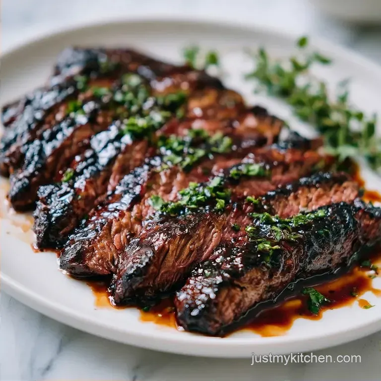 Balsamic Skirt Steak Marinade with Soy Sauce