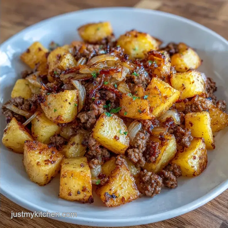 Beef and Potato Hash: One-Pan and Shatter Crisp