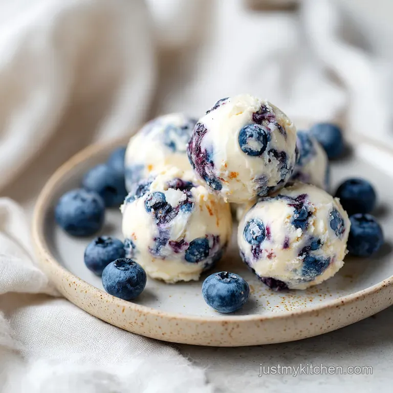 Blueberry Cheesecake Protein Bites: Creamy and Nutritious